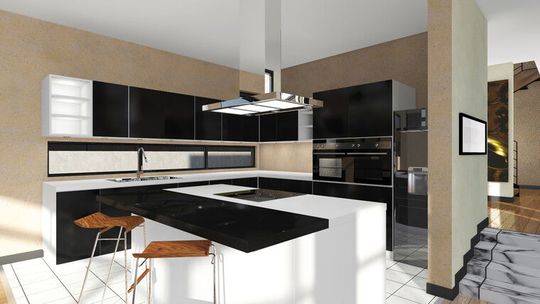 Online design Contemporary Kitchen by Muhammad H. thumbnail