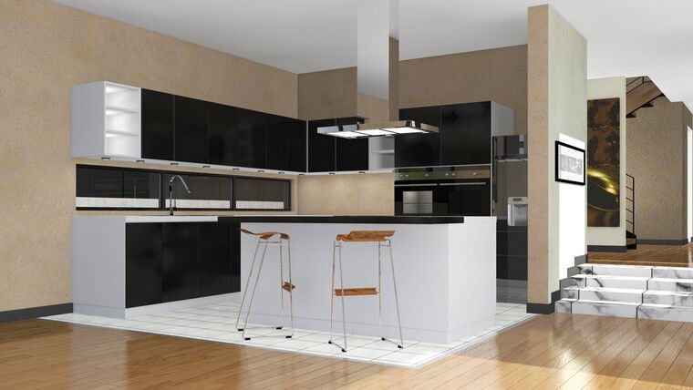 Diseño en línea de Cocina Contemporánea por Muhammad H. miniatura
