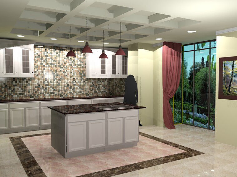 Online design Kitchen by Geny B. thumbnail