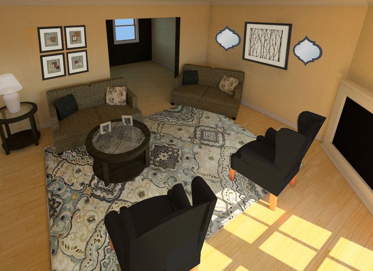 Online design Living Room by Alexis G. thumbnail