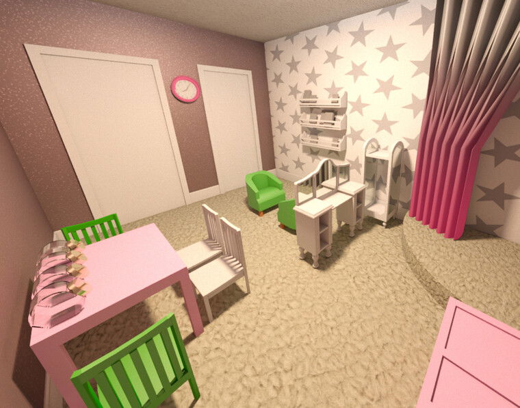 Online design Glamorous Kids Room by Alexis G. thumbnail