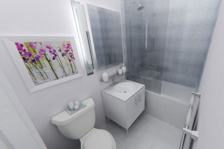 Online design Contemporary Bathroom by Michelle C thumbnail