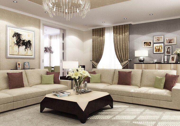 Online design Contemporary Living Room by Mladen C thumbnail