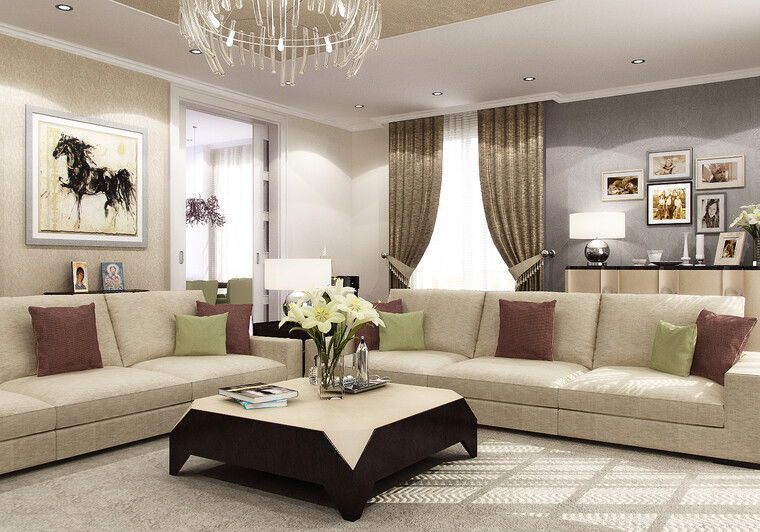 Online design Contemporary Living Room by Mladen C. thumbnail