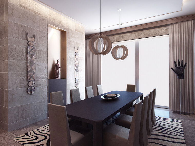 Online design Contemporary Dining Room by Mladen C. thumbnail