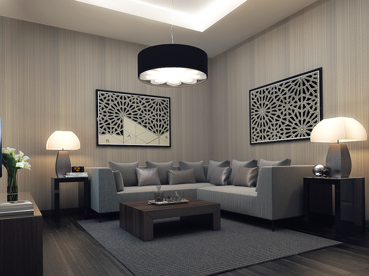 Online design Contemporary Living Room by Mladen C thumbnail