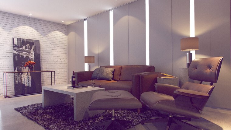 Online design Modern Living Room by Mladen C thumbnail