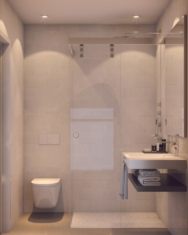 Online design Modern Bathroom by Mladen C. thumbnail