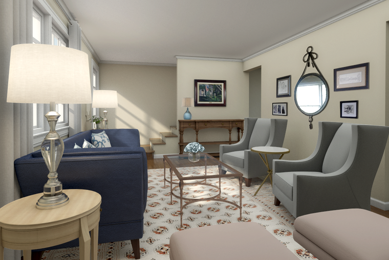 Online design Transitional Living Room by Narathas P. thumbnail