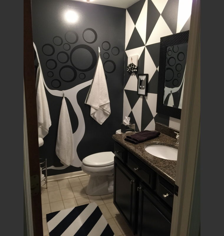 Diseño en línea Baño Moderno por Catz D. miniatura
