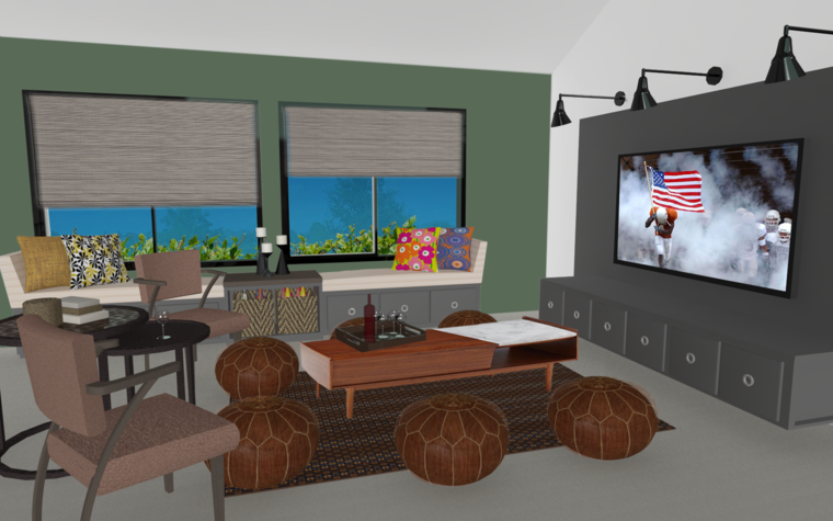 Online design Eclectic Living Room by Anny T. thumbnail