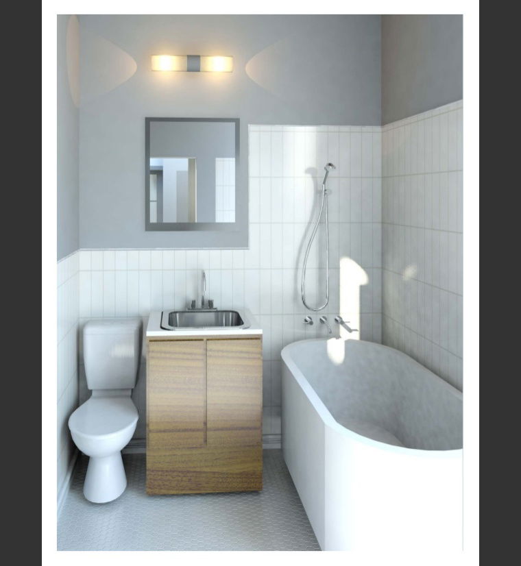 Online design Contemporary Bathroom by Breanna W. thumbnail