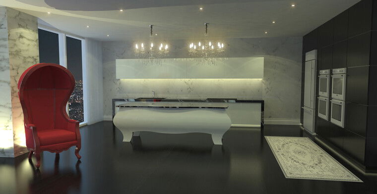 Online design Modern Kitchen by Jereme S. thumbnail