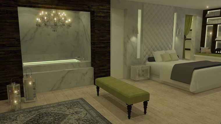 Online design Transitional Bedroom by Jereme S. thumbnail