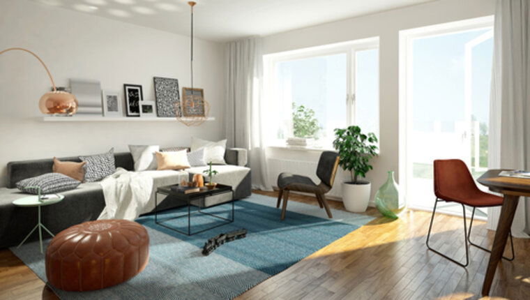 Online design Modern Living Room by Nika R. thumbnail