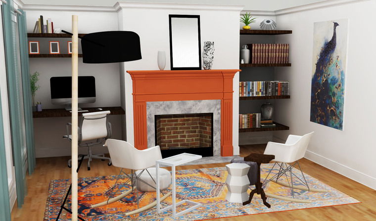 Online design Eclectic Home Office by Tabitha M thumbnail