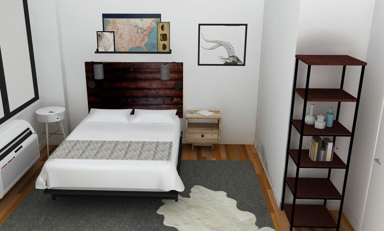 Diseño en línea de Dormitorio Ecléctico por Tabitha M miniatura