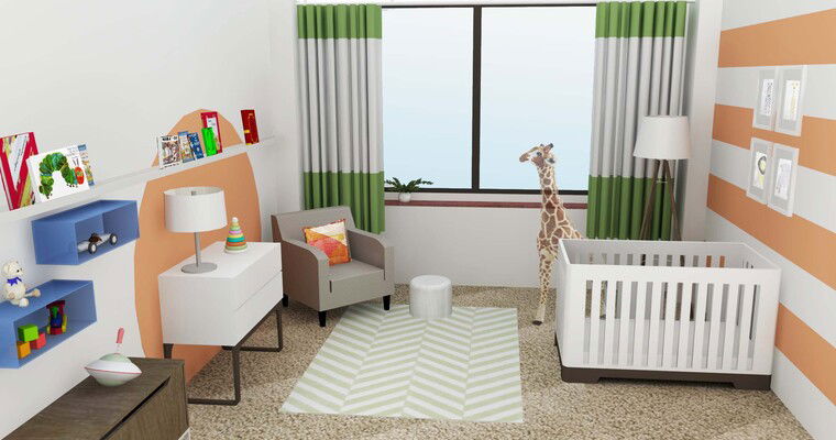 Diseño en línea de Habitación Infantil Ecléctica por Tabitha M miniatura