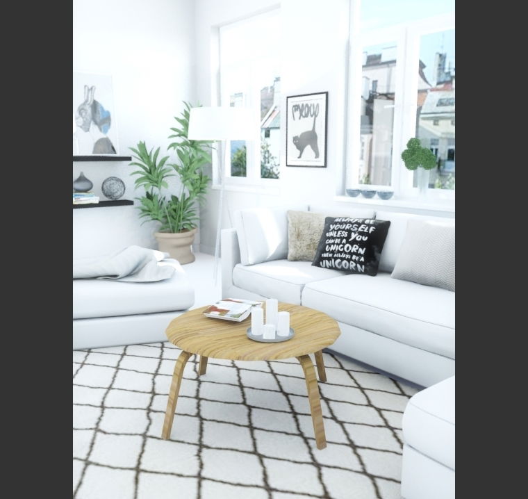 Diseño en línea Sala de estar moderna por Eleni P miniatura