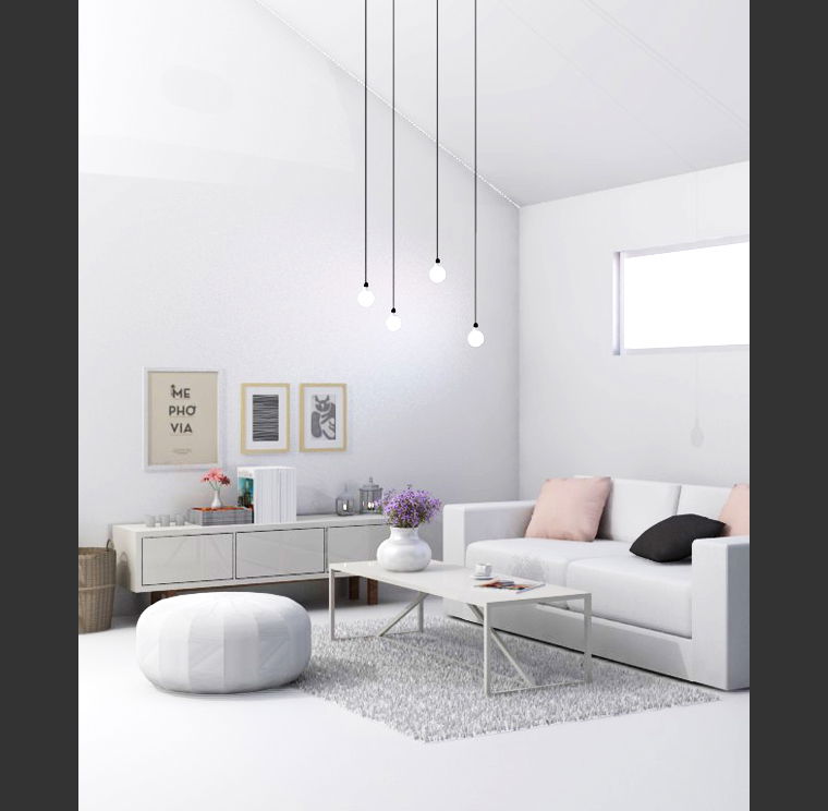 Diseño en línea Sala de estar moderna por Eleni P miniatura