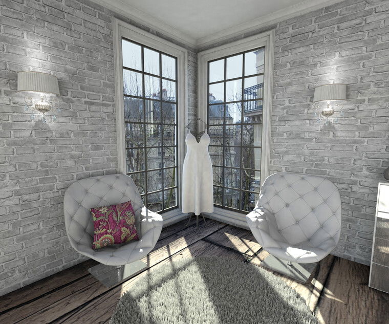 Online design Glamorous Home Office by Rachel H. thumbnail