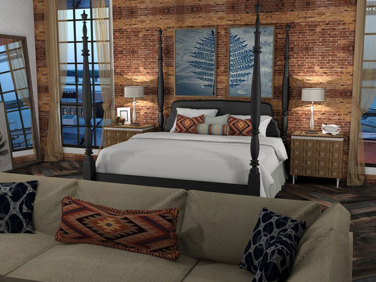 Online design Transitional Bedroom by Rachel H. thumbnail