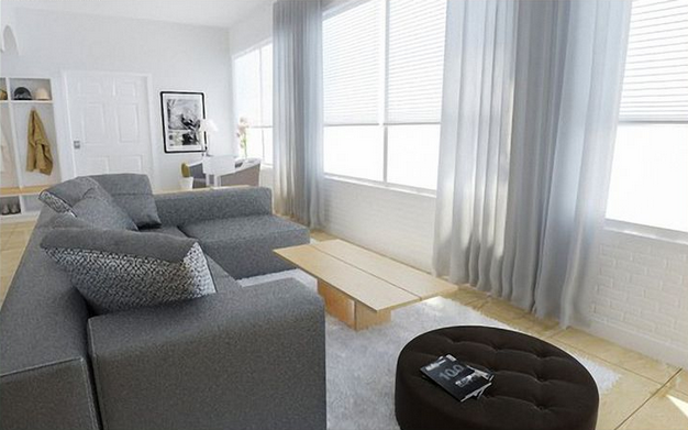 Diseño en línea Sala de Estar Moderna por Quyne N miniatura