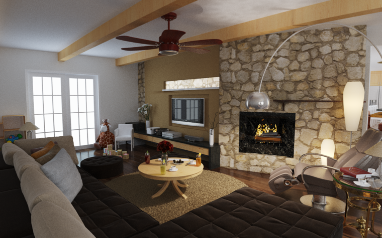 Online design Country/Cottage Living Room by Quyne N thumbnail