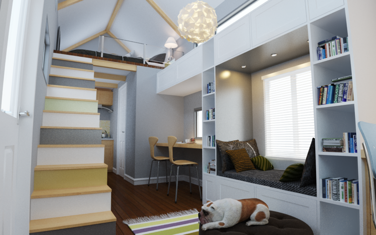 Diseño en línea Estudio Moderno por Quyne N miniatura