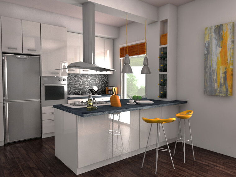 Online design Modern Kitchen by Anna T thumbnail