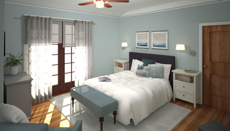 Online design Transitional Bedroom by Anna T thumbnail