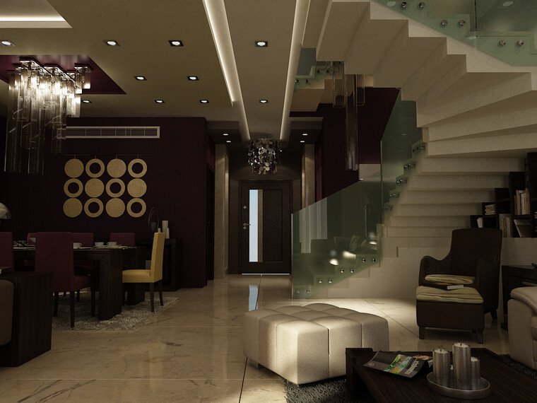 Online design Modern Living Room by Andrew Z. thumbnail