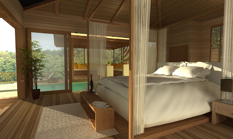 Online design Contemporary Bedroom by Picharat A.  thumbnail