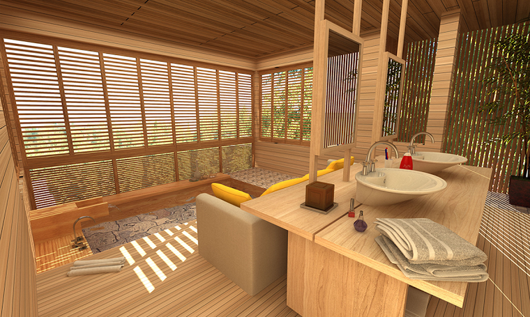 Online design Contemporary Bathroom by Picharat A. thumbnail