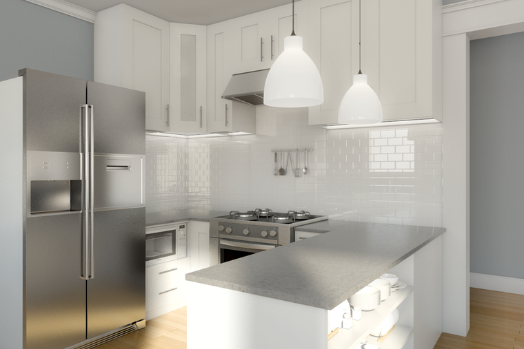 Online design Contemporary Combined Living/Dining by Picharat A. thumbnail