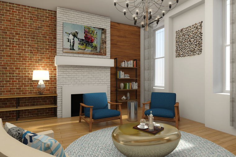 Online design Eclectic Living Room by Picharat A.  thumbnail