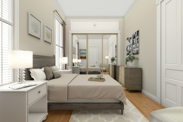 Online design Transitional Bedroom by Picharat A.  thumbnail