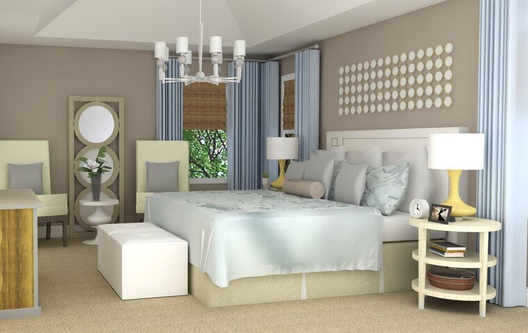 Online design Modern Bedroom by Rebecca M thumbnail