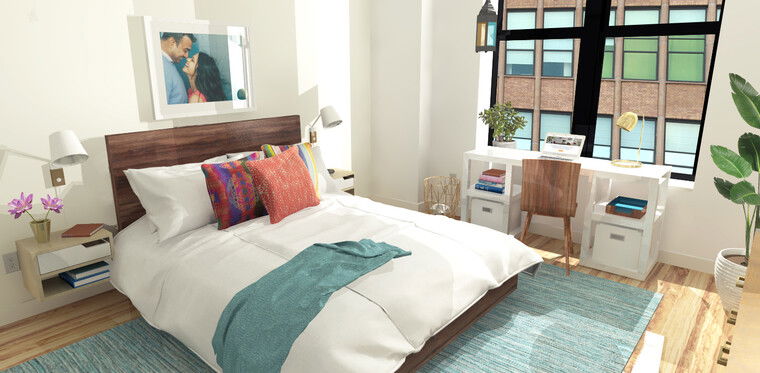 Diseño en línea Dormitorio Ecléctico por Anna S. thumbnail