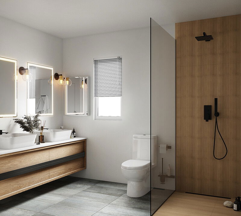 Online Designer Bathroom 3D Model 3