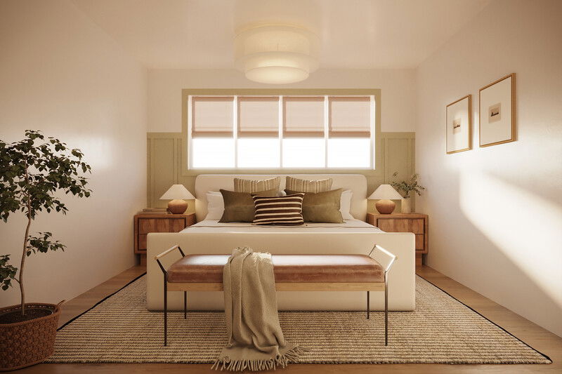 Online Designer Bedroom 3D Model 3