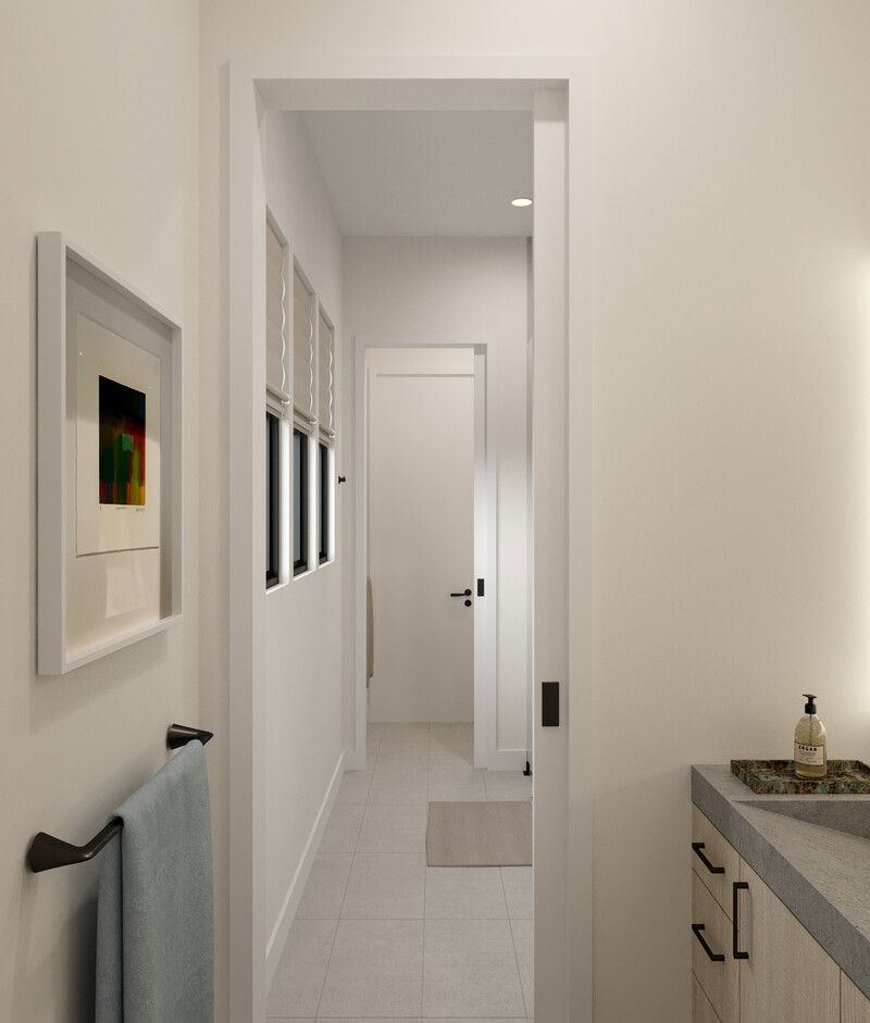 Online Designer Bathroom 3D Model 1