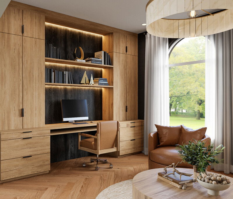 Online Designer Home Office 3D Model 2