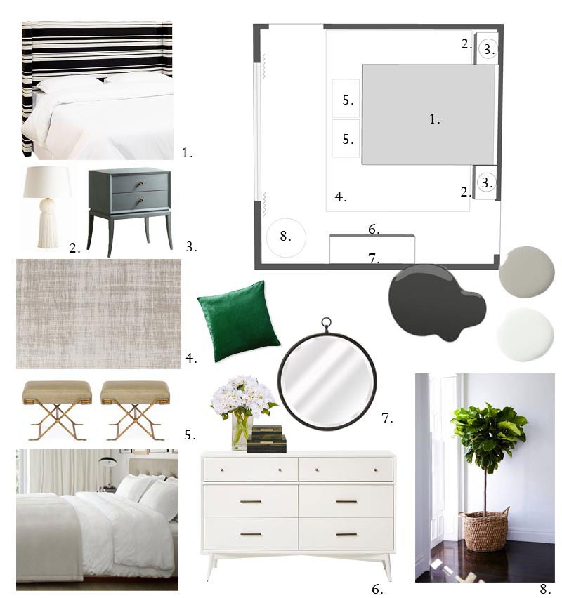 Amazing Master Bedroom Transformation Jordan S. Moodboard 1 thumb