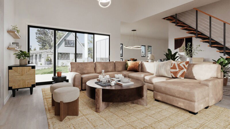 Online Designer Living Room 3D Model 1