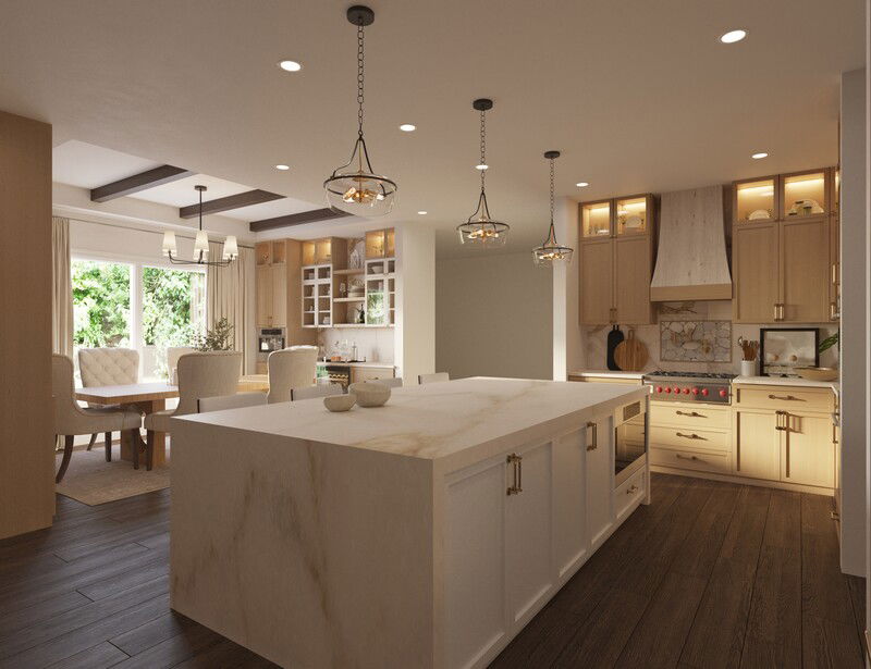 Modelo 3D de Cocina de Diseñador en Línea 7