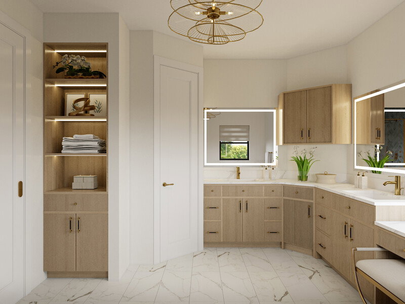 Online Designer Bathroom 3D Model 3