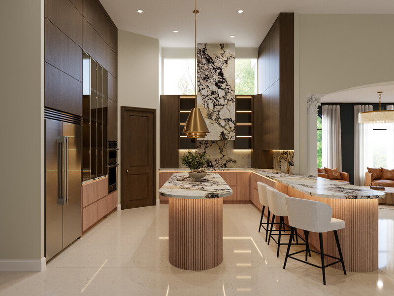 Online Designer Kitchen 3D Model 2