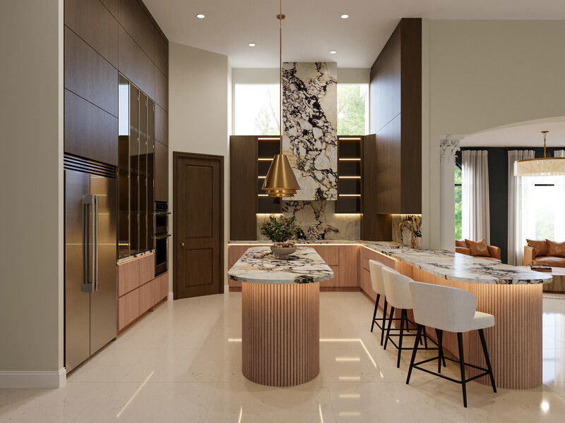 Online Designer Kitchen 3D Model 2