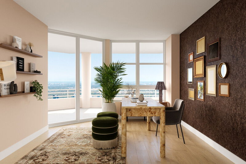 Online Designer Home Office 3D Model 2